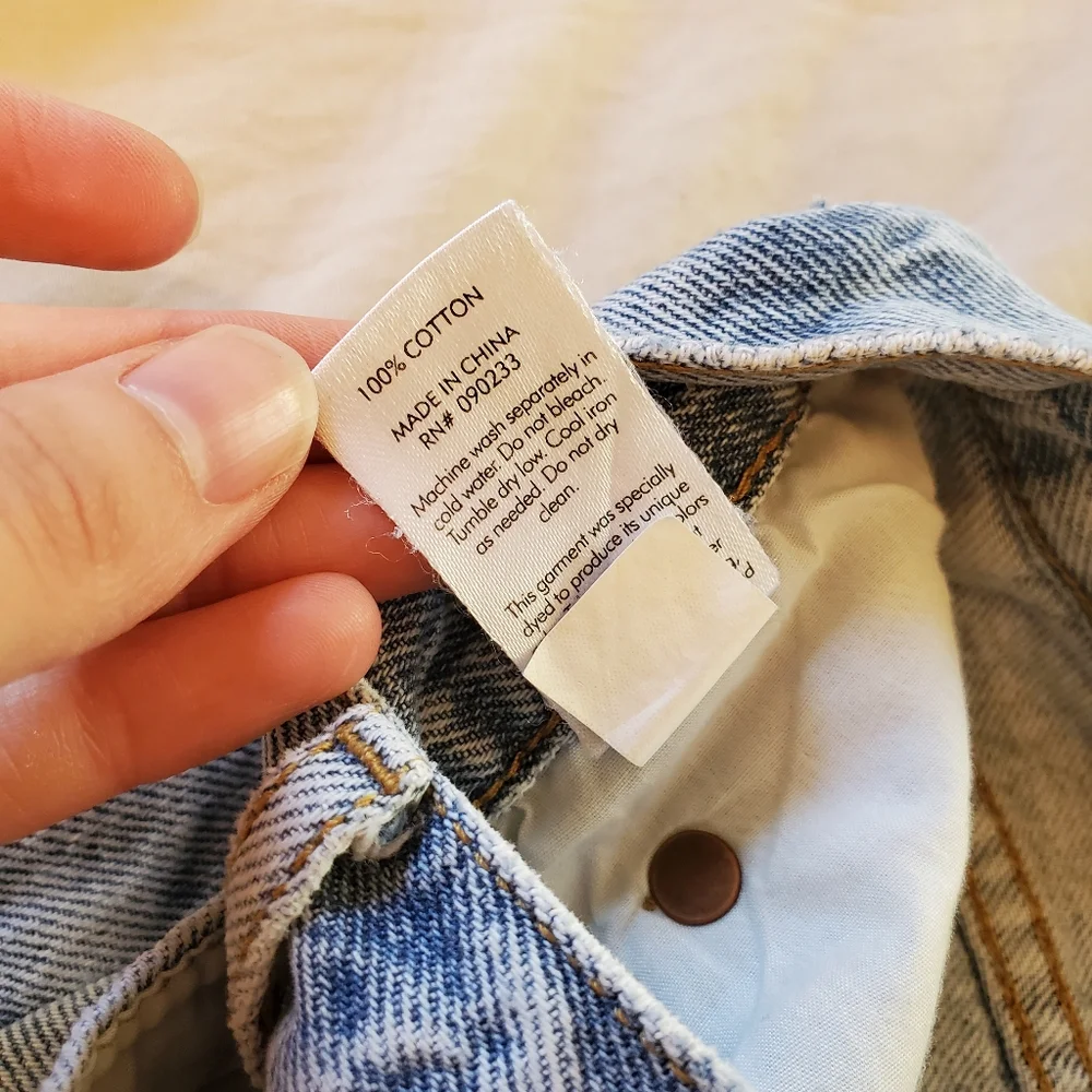 Pacsun Light Wash Ultra High Rise Slim - Picture 7 of 7